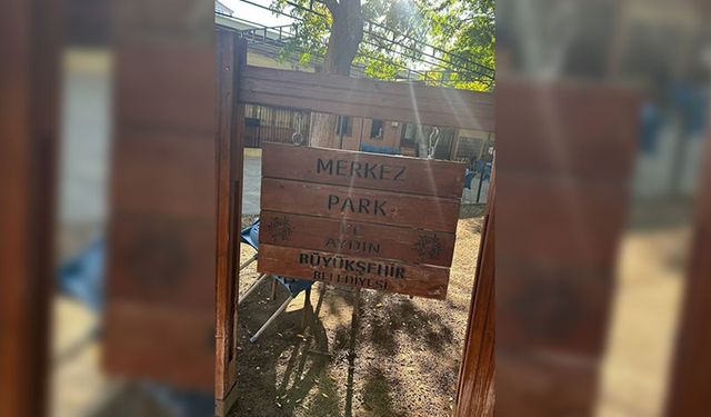 Didim'deki park, iki belediye arasında gerginliğe neden oldu