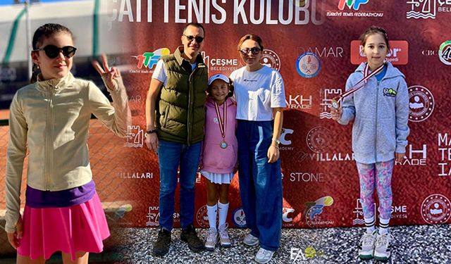 Alaçatı’da EA tenis akademisi rüzgarı