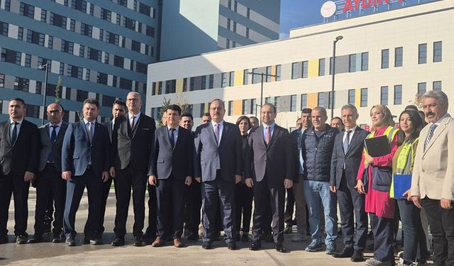 Vali Canpolat Şehir Hastanesi’ni gezdi