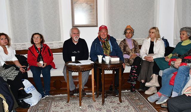 Çalıkuşu Kuşu Kültür Evi Övgün Ahmet Ercan’ı ağırladı