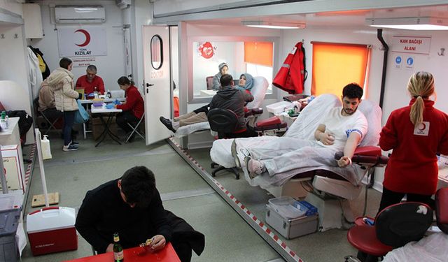 ADÜ'de kan bağışı etkinliği düzenlendi