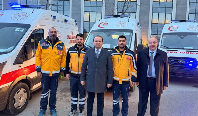 Aydın’a yeni ambulans takviyesi