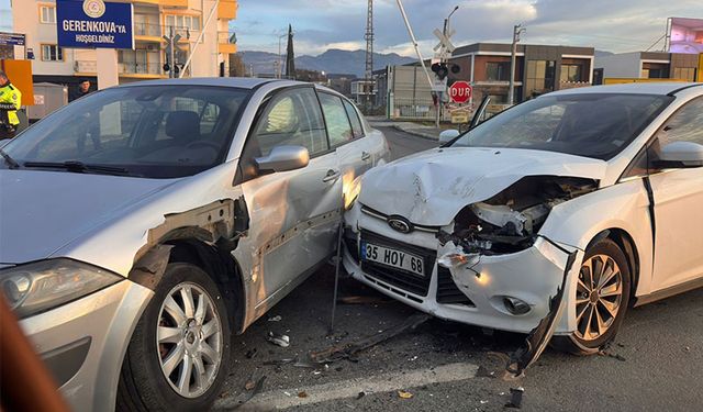 İncirliova’da korkutan kaza