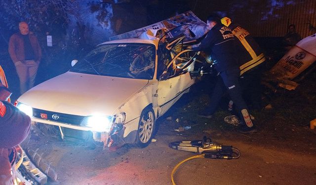 Nazilli’deki kazadan acı haber