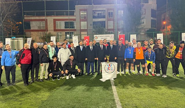 Dostluk turnuvasında şampiyon Nazilli Devlet Hastanesi oldu