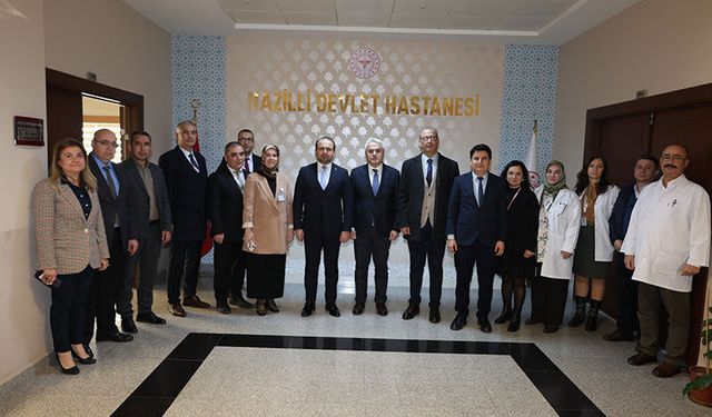 Nazilli’deki sağlık hizmetleri yerinde incelendi
