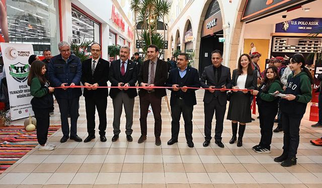 Yılmazköy Ortokulu’ndan anlamlı sergi