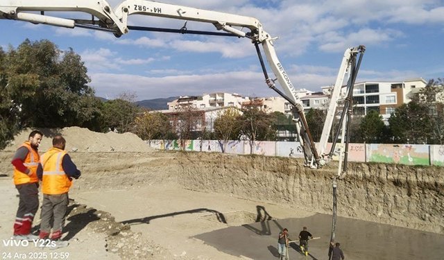 Söke’de Atatürk Ortaokulu’nun temeli atıldı