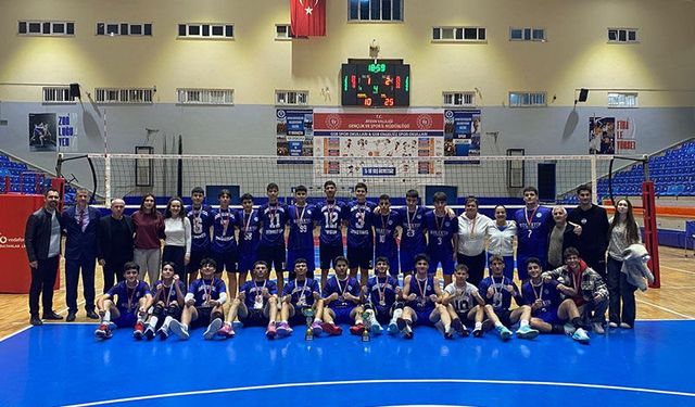 Gençler filede il birinciliği için mücadele etti