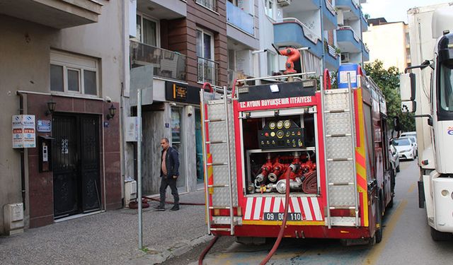 Aydın’da korkutan yangın
