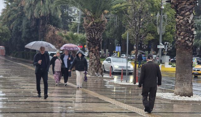 Aydın’da sağanak yağış etkili oldu