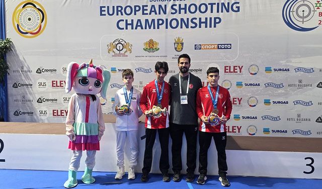 Aydınlı sporcudan Avrupa şampiyonasında çifte madalya