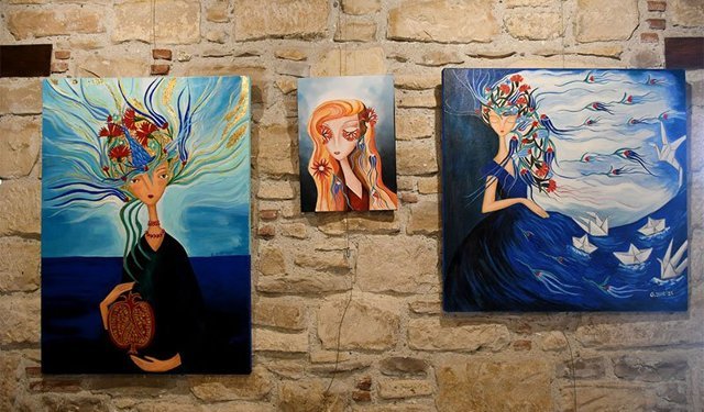 İbramaki Sanat Galerisi ‘Çinilerin Dansı’ sergisine ev sahipliği yapmaya başladı