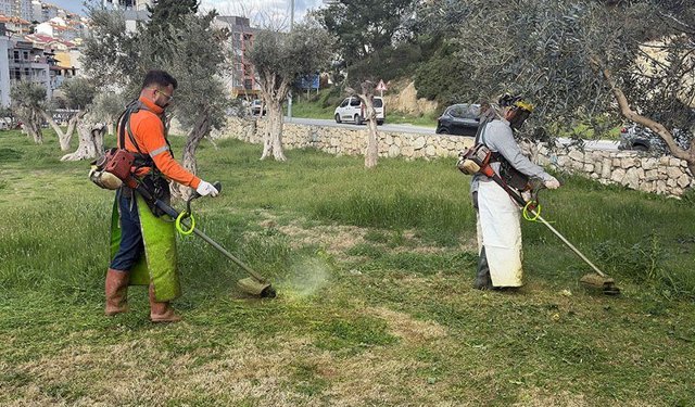Kuşadası Belediyesi daha temiz ve daha yeşil bir kent için çalışıyor