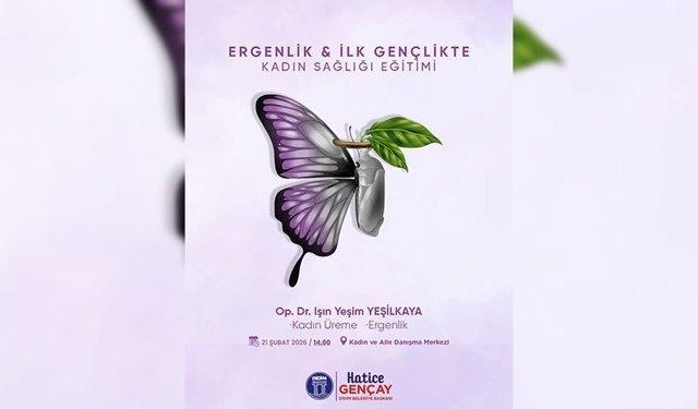 Didim Belediyesi’nden kadın sağlığı eğitimi