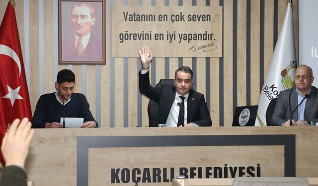 Koçarlı Belediyesi Meclisi’nde kredi gündemi