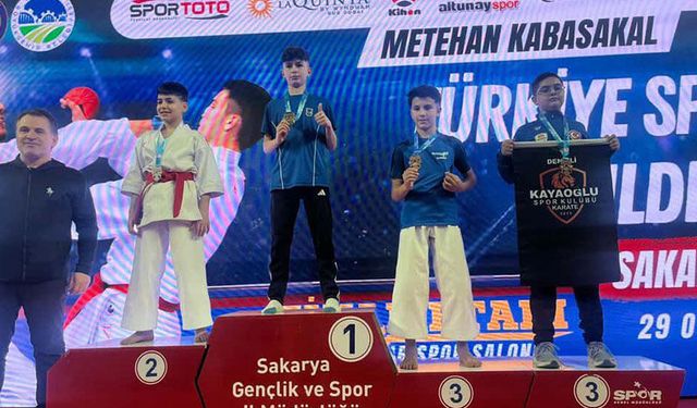 Aydınlı sporcu Türkiye ikincisi oldu