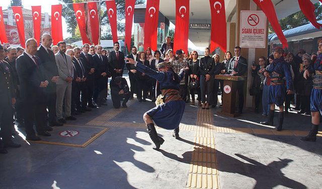 Atatürk’ün Aydın’a gelişi törenle kutlandı