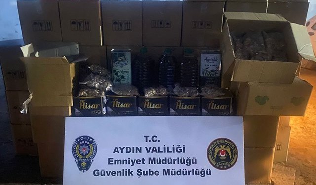 İşletmeye ait arabadan litrelerce tağşiş yağ çıkı