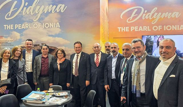 Almanya’daki Fuarda Didim Belediyesi standına yoğun ilgi