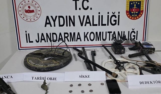 Aydın’da tarihi eser operasyonu