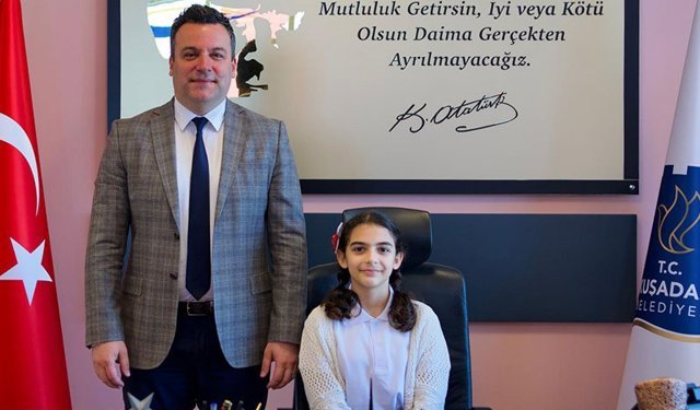 Kuşadası Belediyesi 23 Nisan geleneğini bu yıl da devam ettirdi