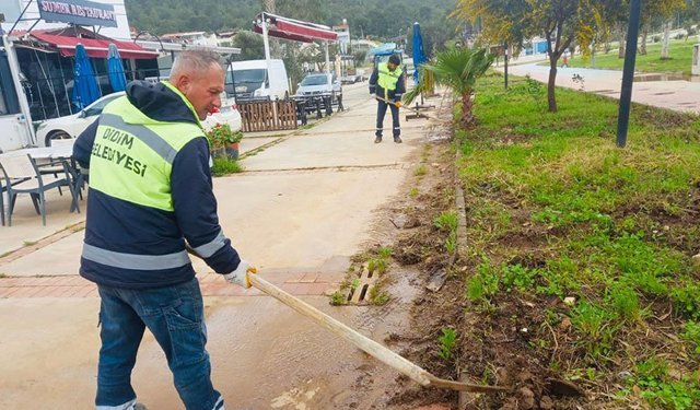 Didim’de temizlik çalışmaları sürüyor