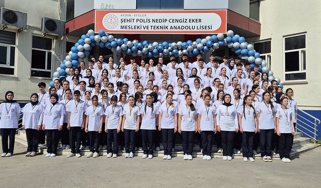 Aydın’da genç sağlıkçılar yemin etti