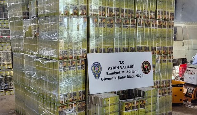 Aydın’da operasyon: Binlerce ele geçirildi