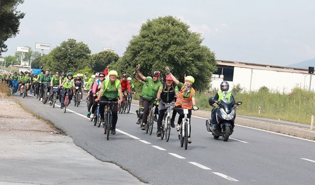 Efeler’de pedallar tarihe dönüyor