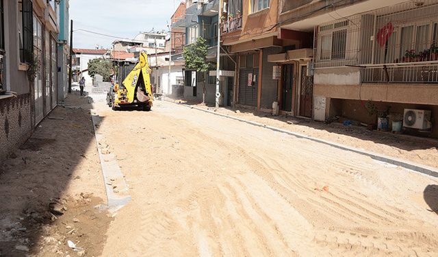 İncirliova'da yol yapım çalışmaları hız kesmiyor