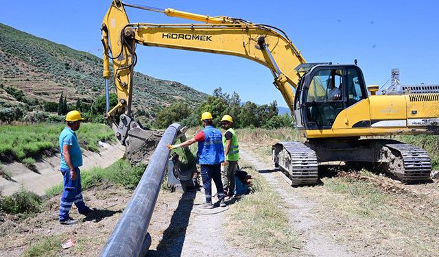 Büyükşehir Belediyesi’nden Söke’ye altyapı yatırımı