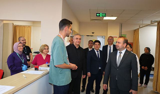 Kuyucak’ta sağlık hizmetleri yerinde incelendi