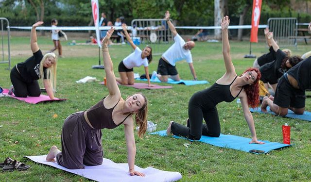 Efeler’den Pınarbaşı’nda yoga ve pilates buluşması
