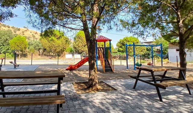 Pınardere'deki yeni parka eski muhtarın adı verildi