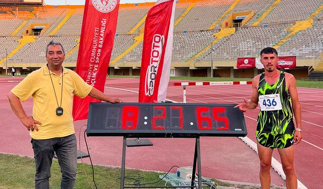 Aydınlı atlet Türkiye'yi Avrupa'da temsil edecek