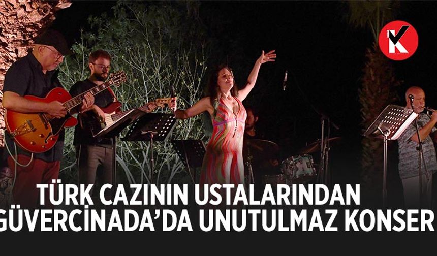 Türk cazının ustalarından Güvercinada’da unutulmaz konser