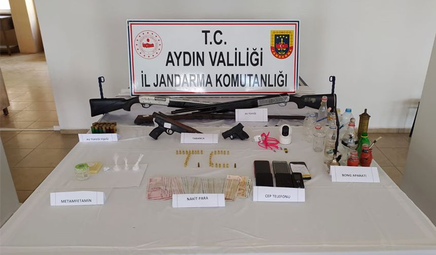 Aydın'da suç örgütüne operasyon: 11 gözaltı