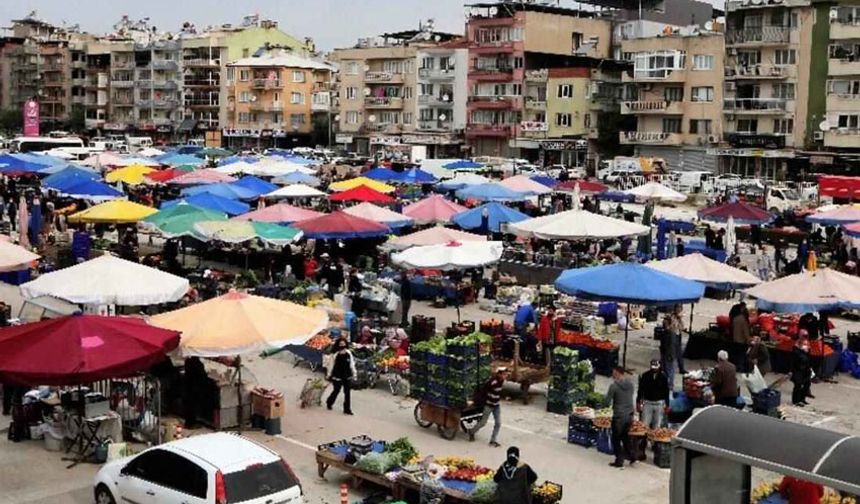 Aydın’da semt pazarlarının günü değişti