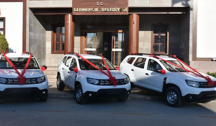 Germencik Belediyesi 3 yeni araç satın aldı