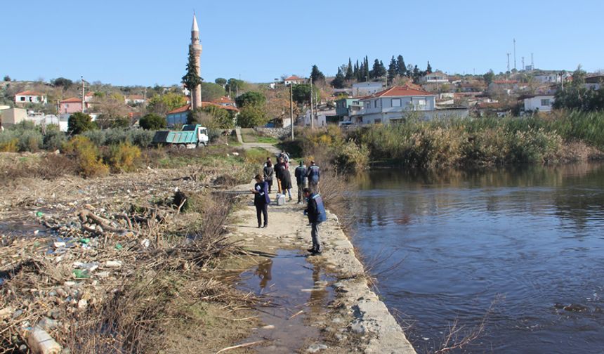 Büyük Menderes Nehri'ndeki kirlilik araştırılıyor