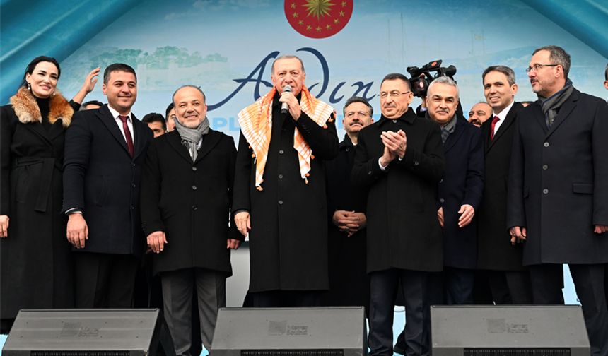 Cumhurbaşkanı Erdoğan: Aydın'a 20 yılda 40 milyar yatırım yaptık