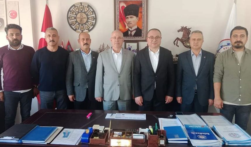 Evrim Karakoz Belediye İş'i ziyaret etti
