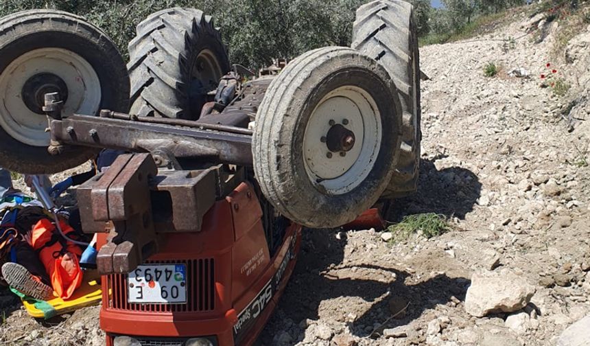 Aydın’daki traktör kazasında 1 kişi yaralandı