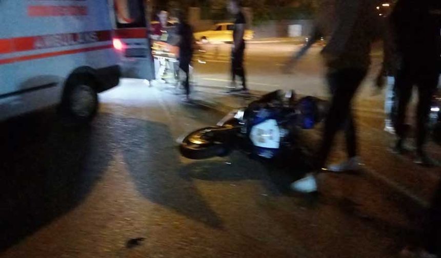 Aydın’da motosiklet kazası