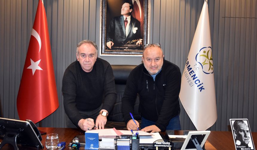 Germencik’te deprem hareketlerinin izlenmesi için imzalar atıldı