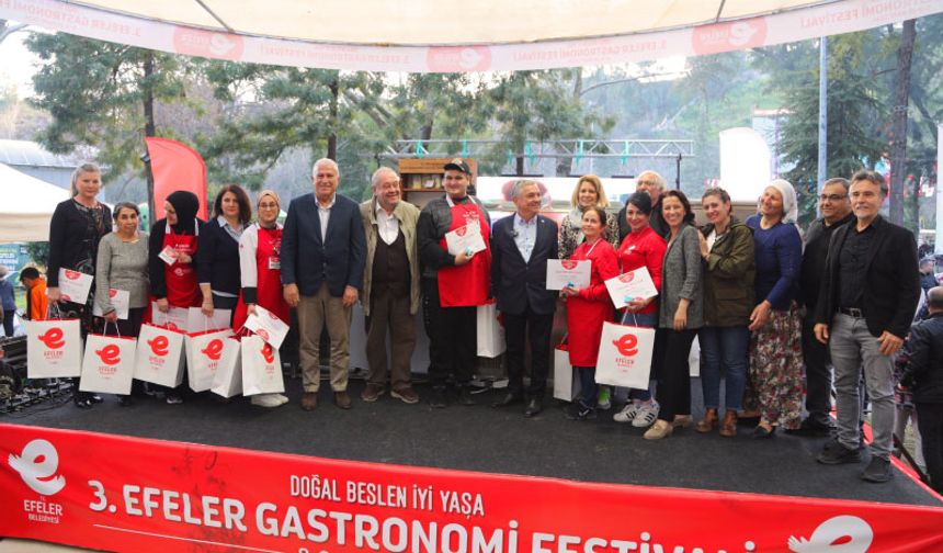 3’üncü Efeler Gastronomi Festivali’nde lezzet şöleni yaşandı