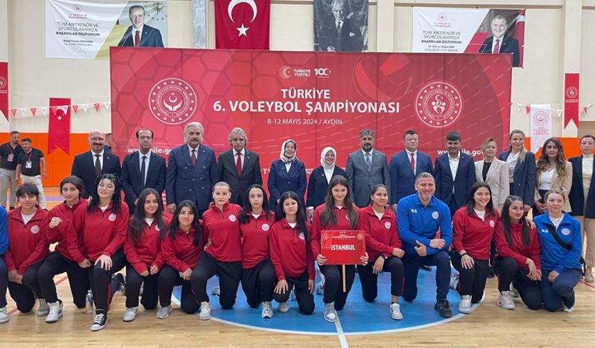 6. Türkiye Voleybol Şampiyonası Kuşadası'nda Gerçekleştirildi