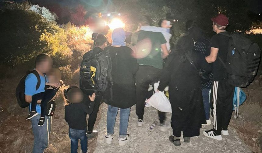 Aydın'da 27 düzensiz göçmen yakalandı