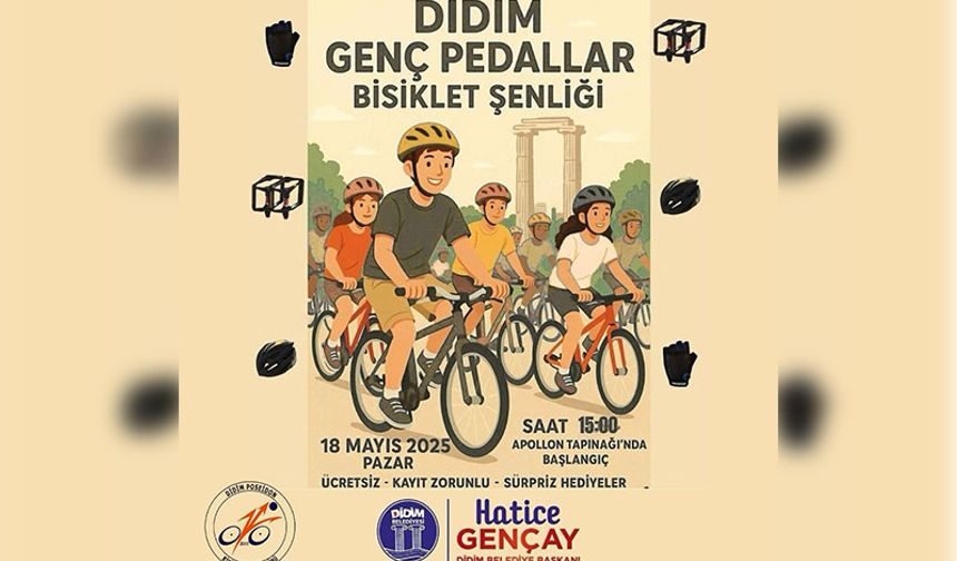 Didim’de Bisiklet Şenliği başlıyor